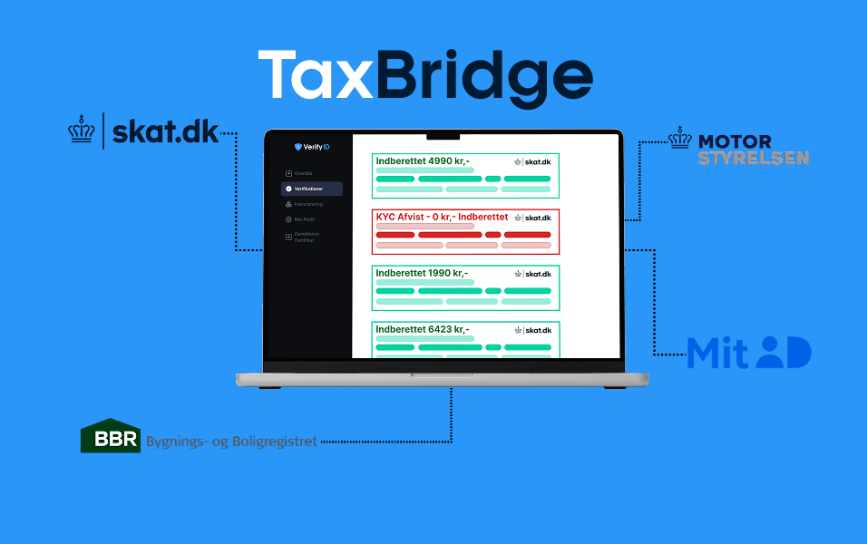 DAC7-compliance med MitID, TaxBridge